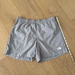 The North Face Gray Lightweight Running Shorts